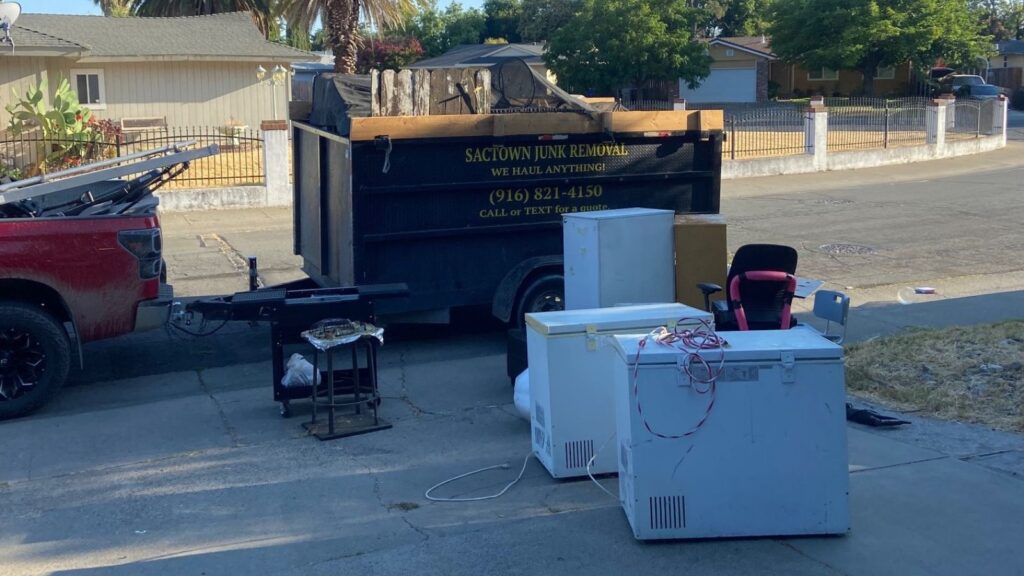 appliance removal in sacramento