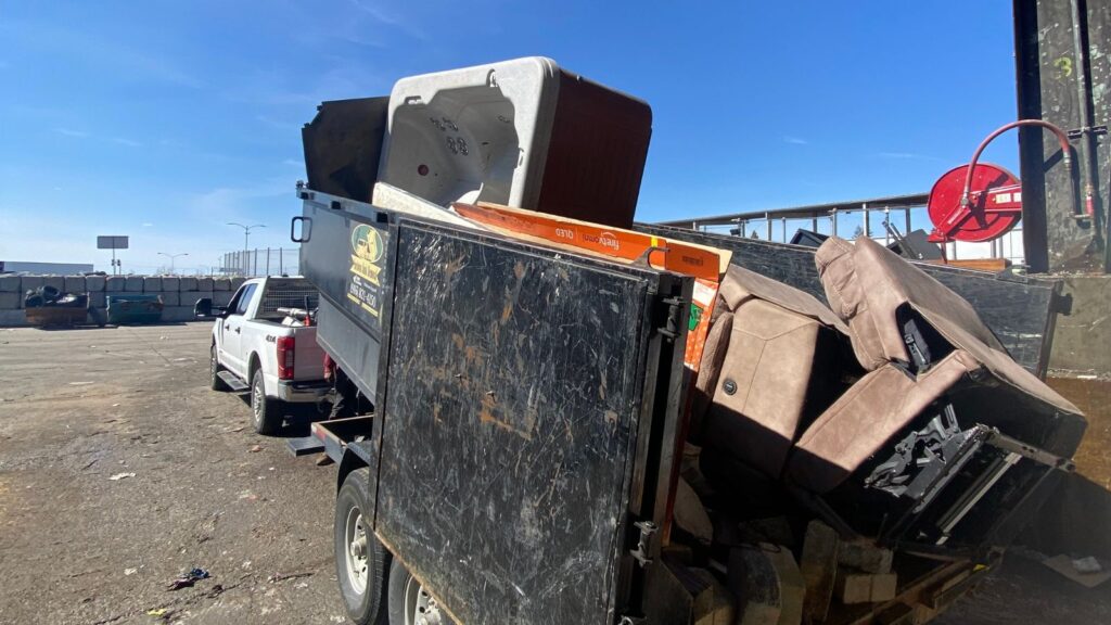 Hot tub removal in Sacramento